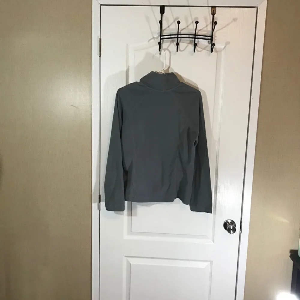 Old Navy Gray High Neck Long Sleeve Jacket Boys Large